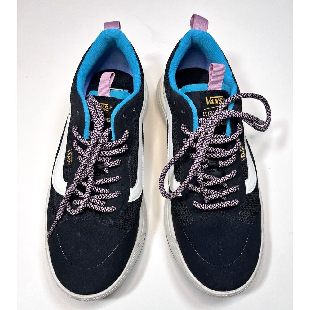 Vans UltraRange EXO Pop Black White Sneakers Mens 6.5 Womens 8 Athletic Shoe